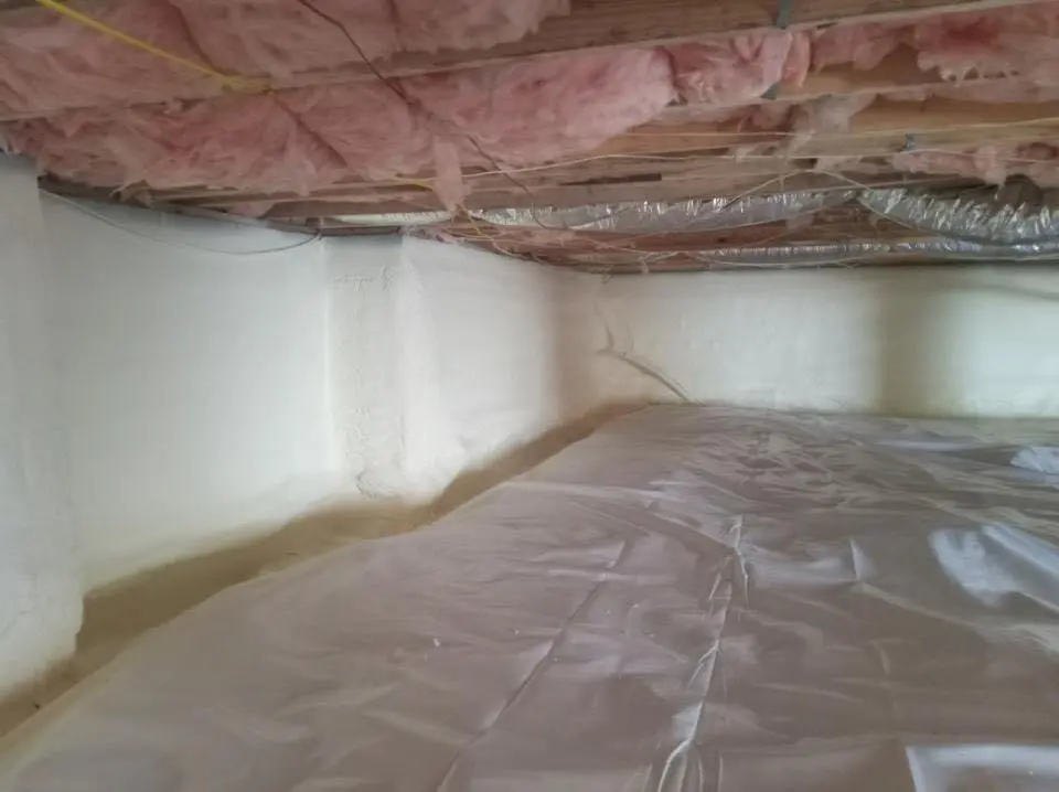 Crawl space encapsulation with closed-cell spray foam for Roof Maintenance in Oregon